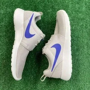 Nike Shoes Nike Roshe One Low Top Mens Running Shoes Tan Gray